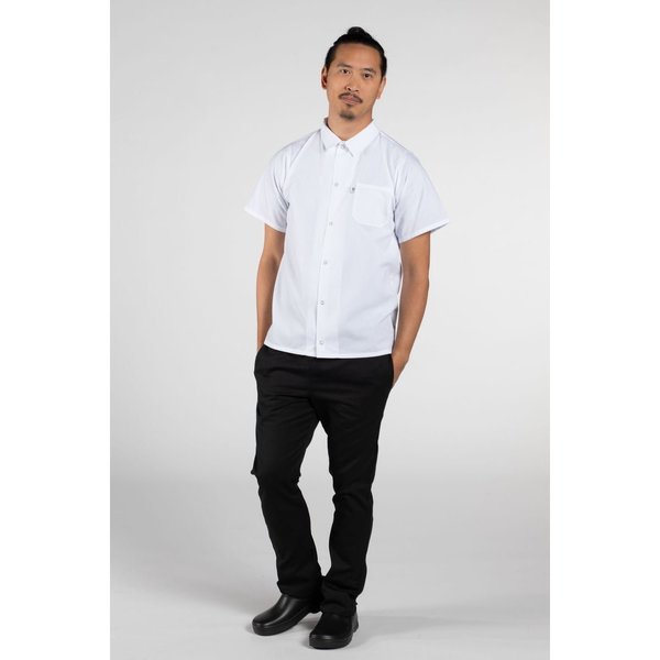Uncommon Threads Snap Utility Shirt Wht MD 0950-2503
